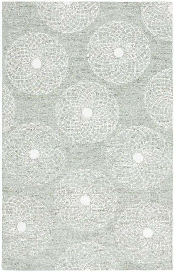 EBONY Hand Tufted 4' x 6' area rug