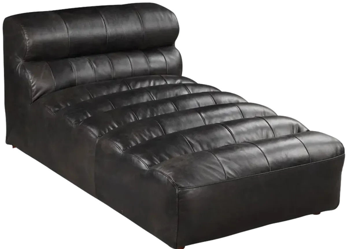 Ramsay Leather Chaise