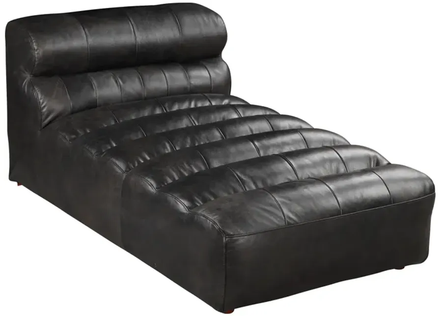 Ramsay Leather Chaise