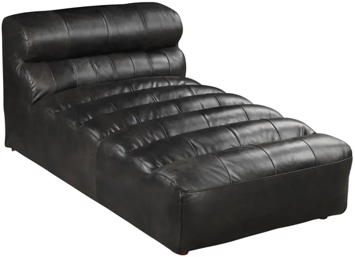 Ramsay Leather Chaise