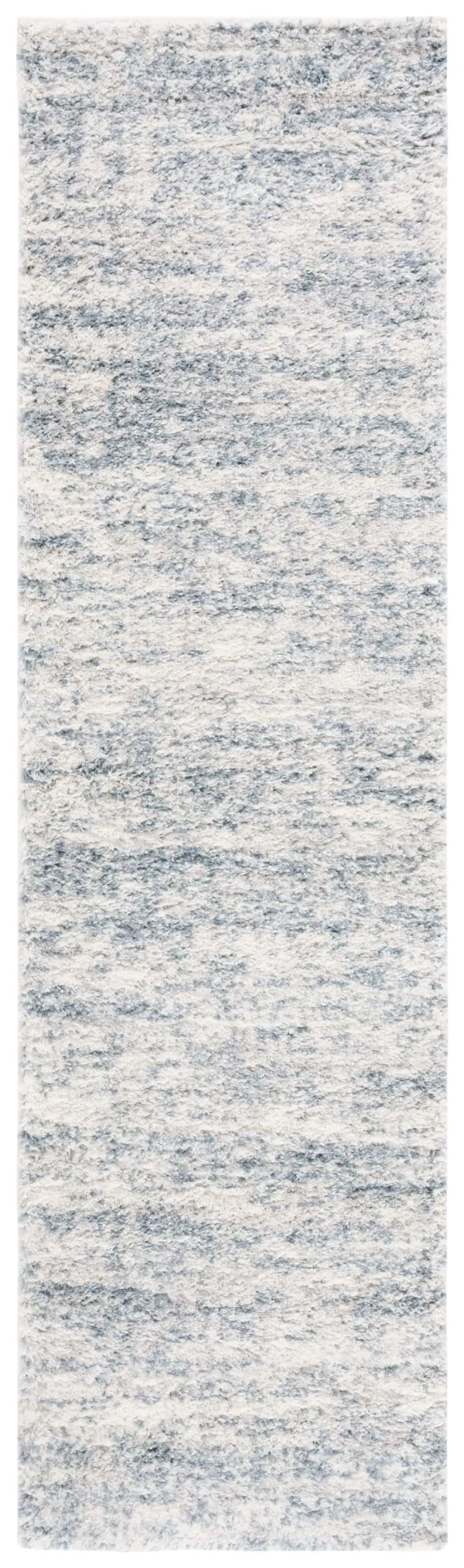 BERBER SHAG 563 IVORY  2'-3' x 10' Runner Rug