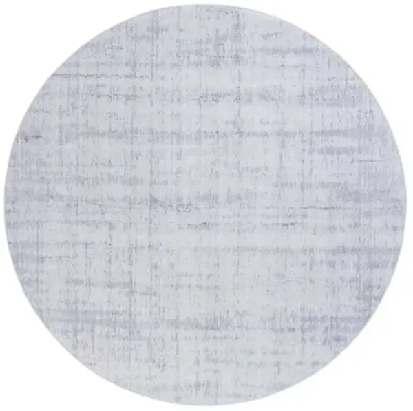TACOMA 857 M/W S/R Grey  6' X 6' Round Round Rug