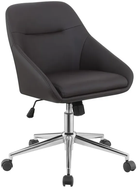 Jackman Upholstered Office Chair with Casters