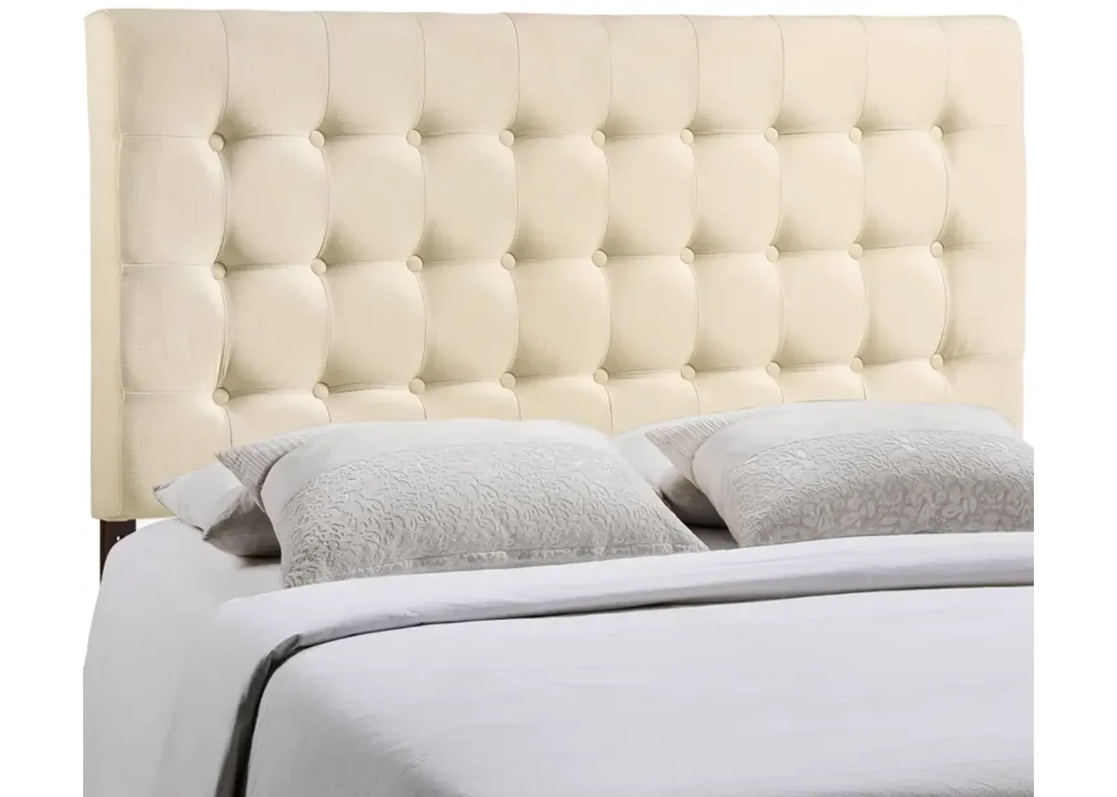 Tinble Queen Upholstered Fabric Headboard