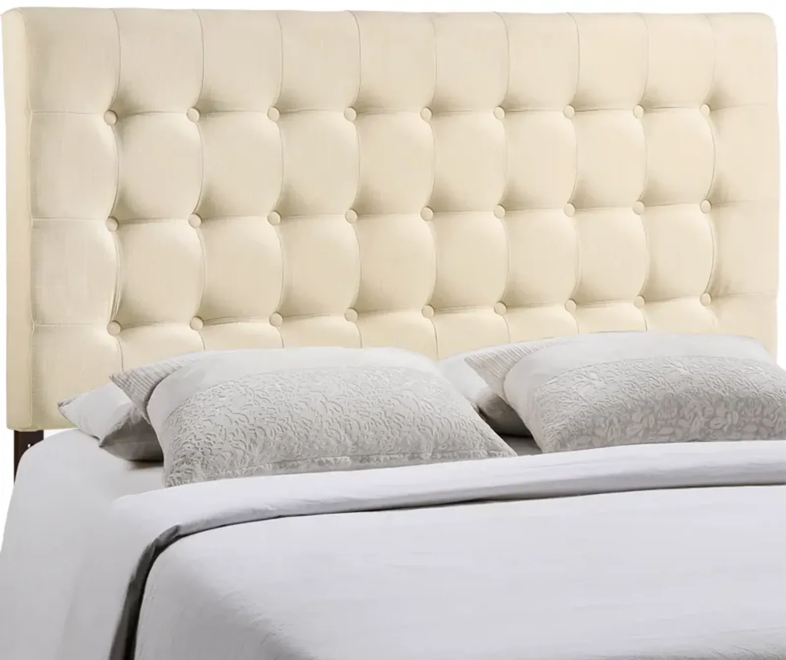 Tinble Queen Upholstered Fabric Headboard