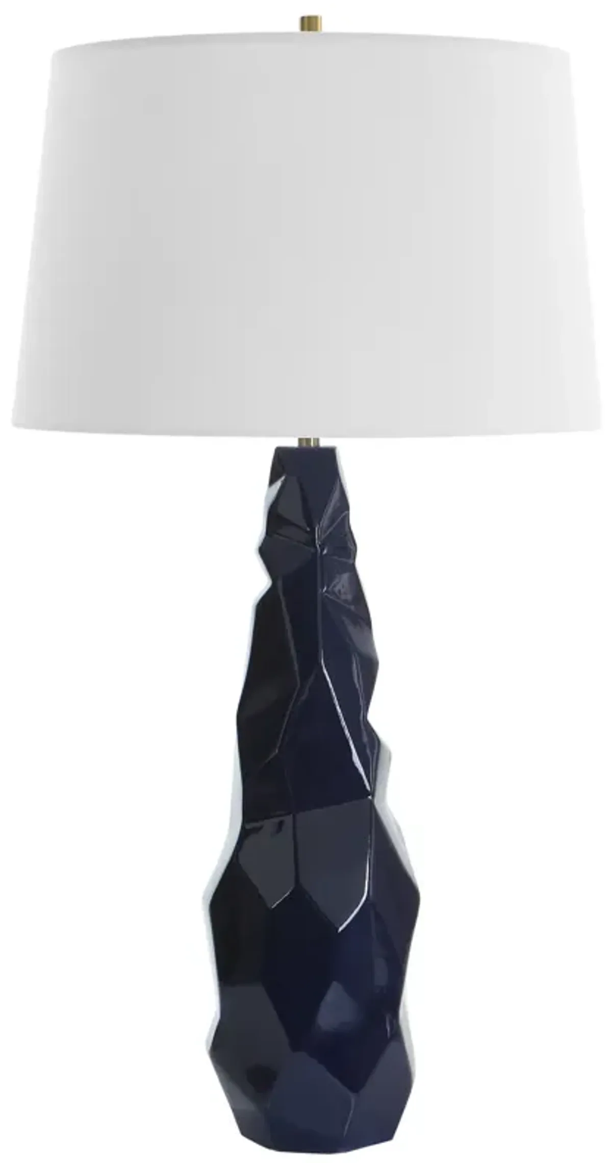 Kavos Geometric Blue Table Lamp