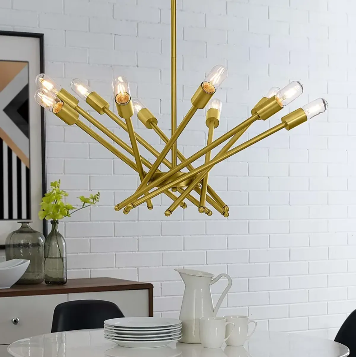 Cherish Brass Metal Pendant Light