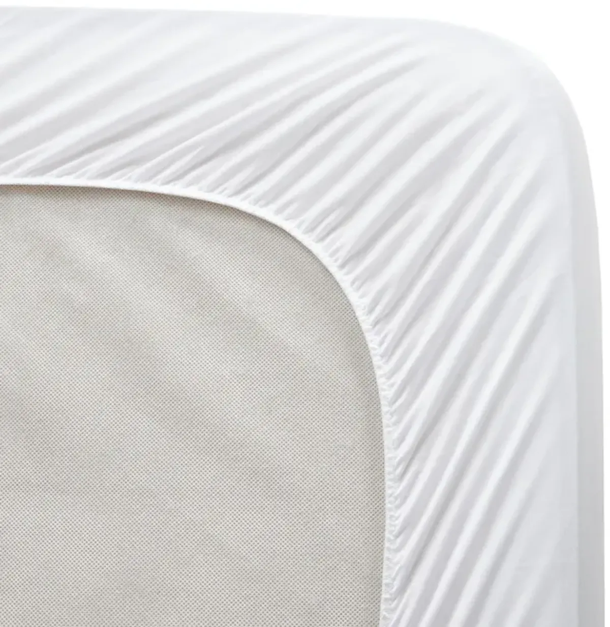 Serta Microfiber Heated White Mattress Pad