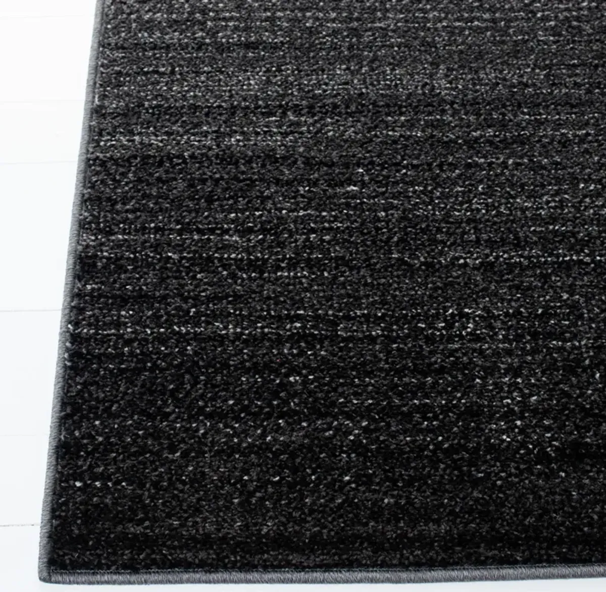 ADIRONDACK 100 DARK GREY  2'-6' x 22' Runner Rug