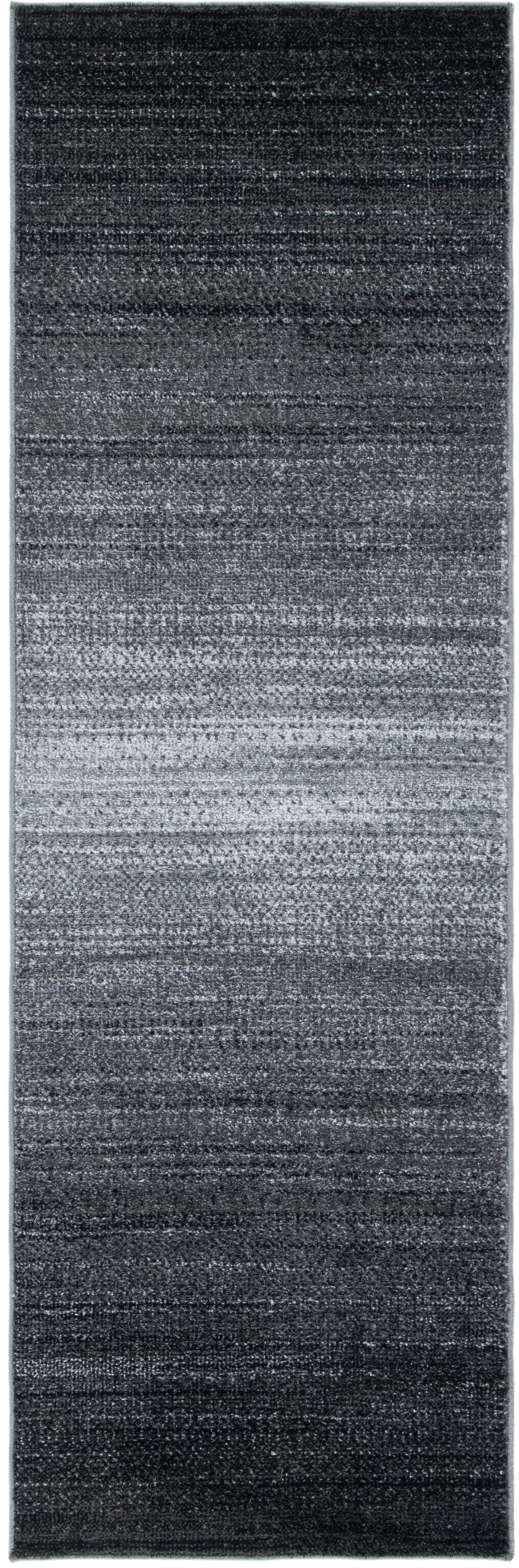 ADIRONDACK 100 DARK GREY  2'-6' x 22' Runner Rug