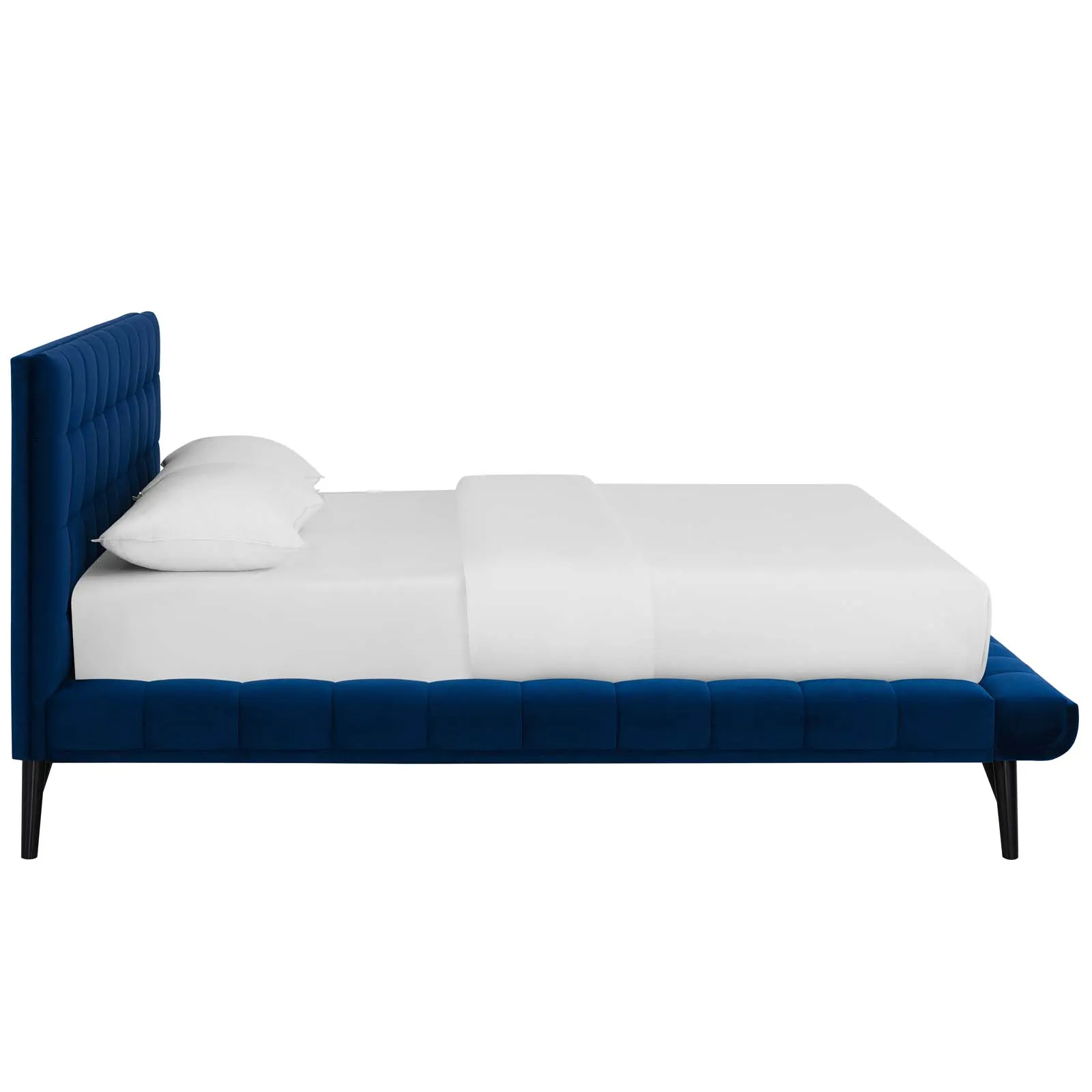 Julia Tufted Performance Platform Bed