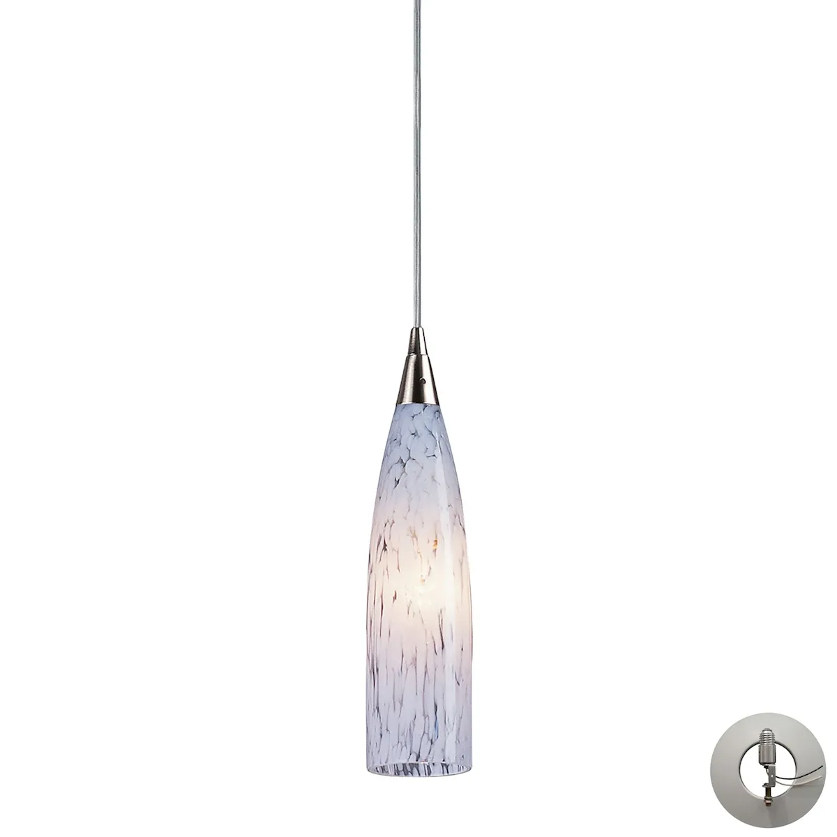 Lungo Configurable Multi Pendant - Satin Nickel