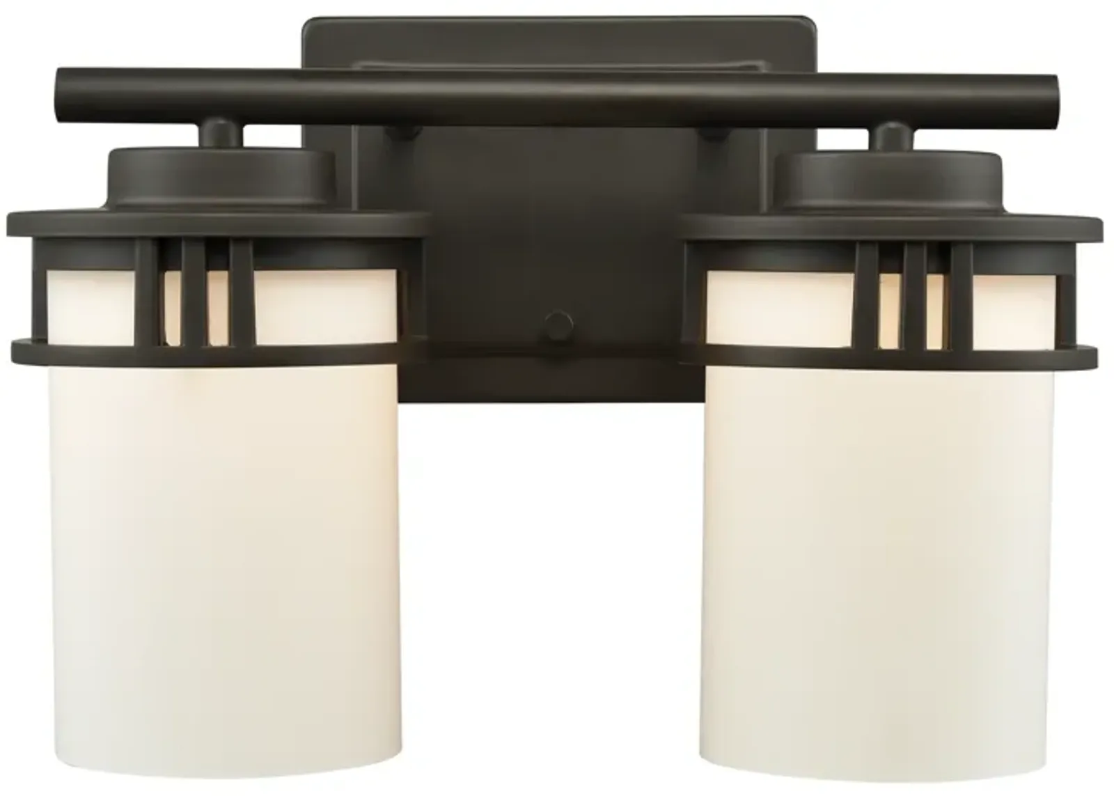 Ravendale 12" Wide 2-Light Vanity Light - Oil Rubbed Bronze