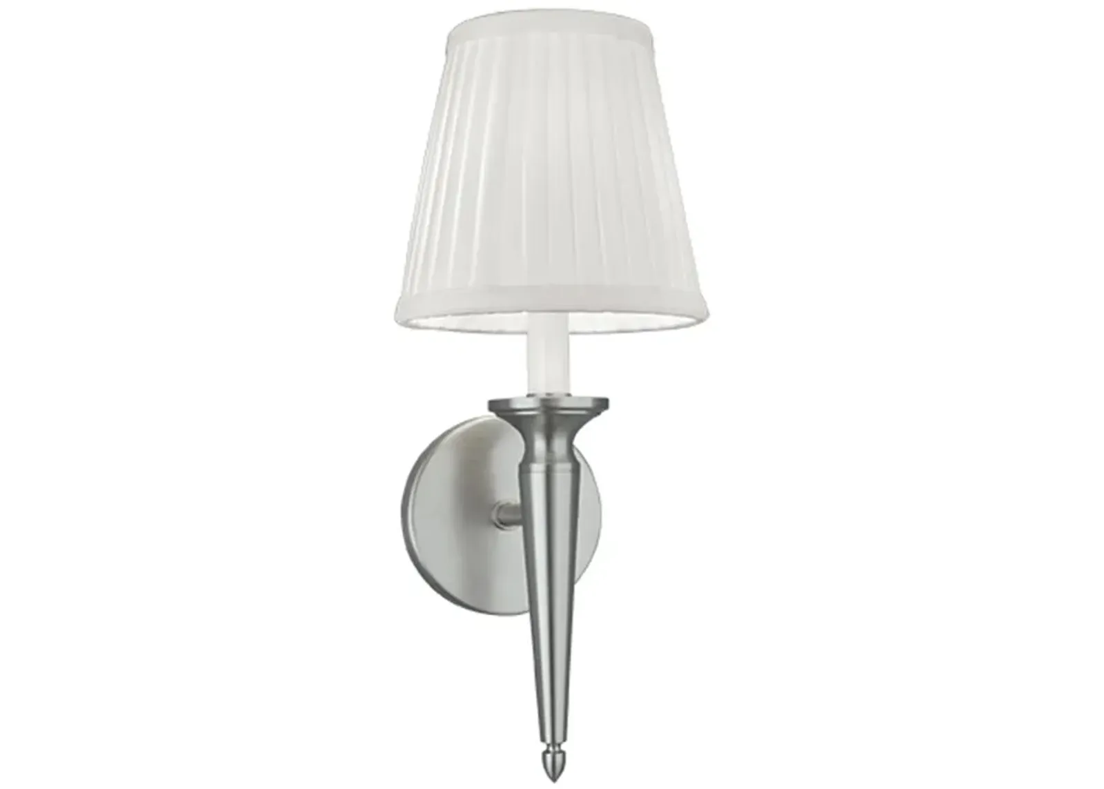 Georgetown 1 Light Sconce - Brushed Nickel