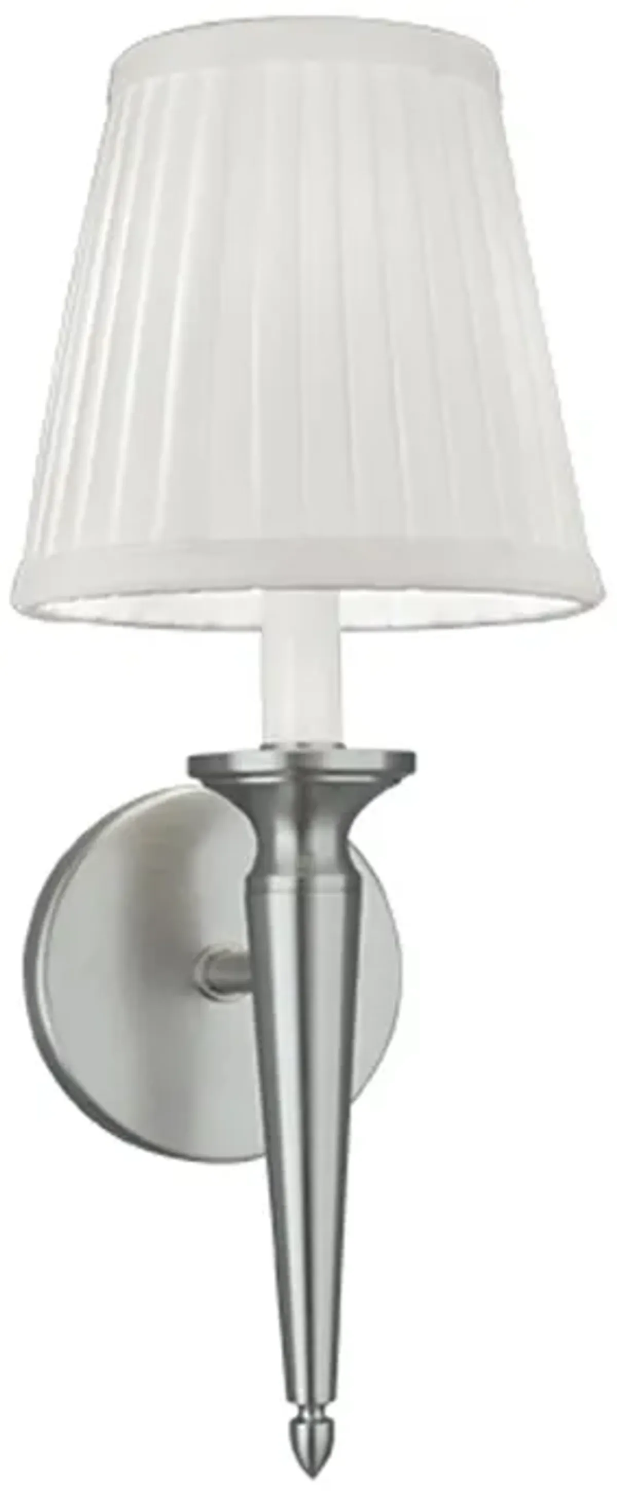 Georgetown 1 Light Sconce - Brushed Nickel