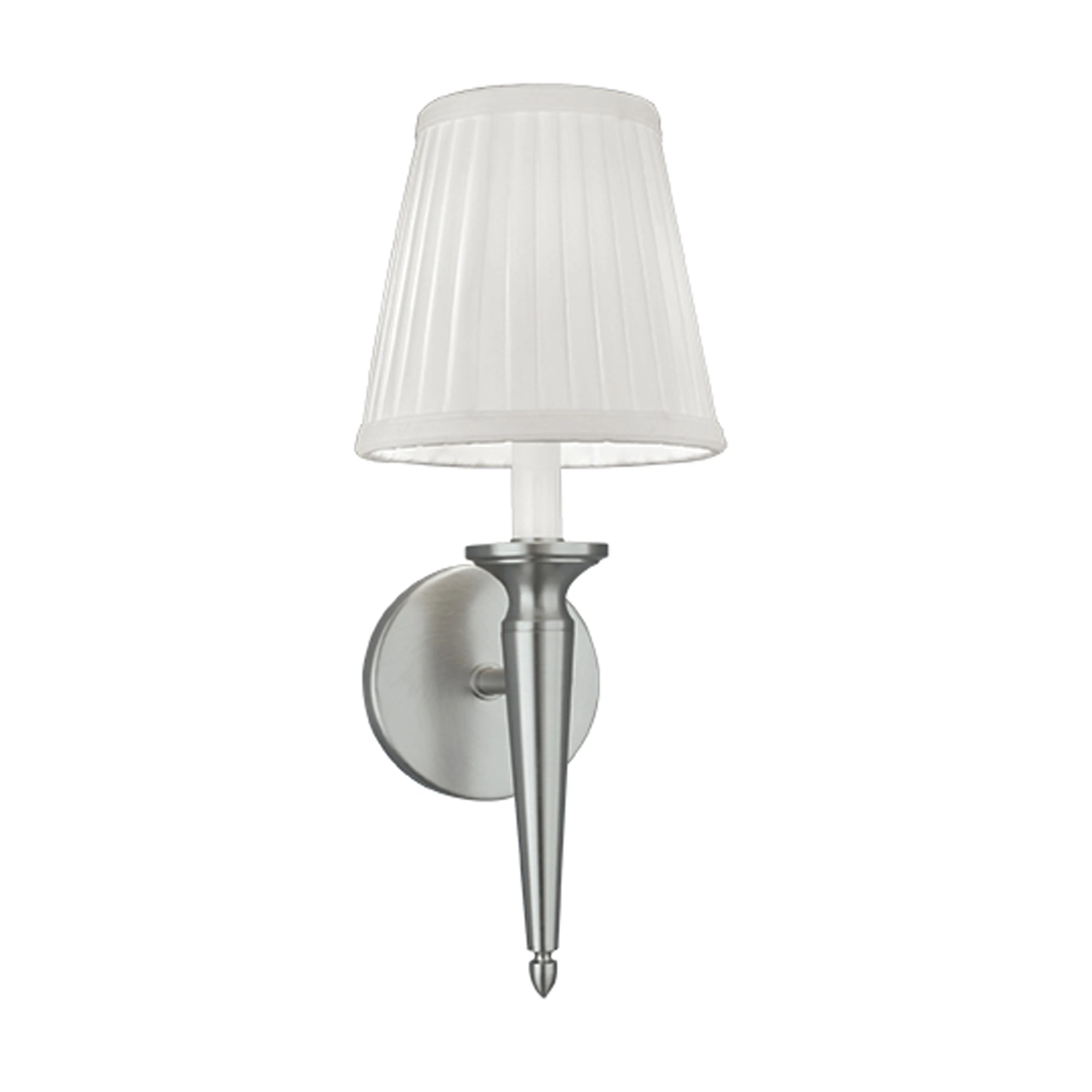 Georgetown 1 Light Sconce - Brushed Nickel