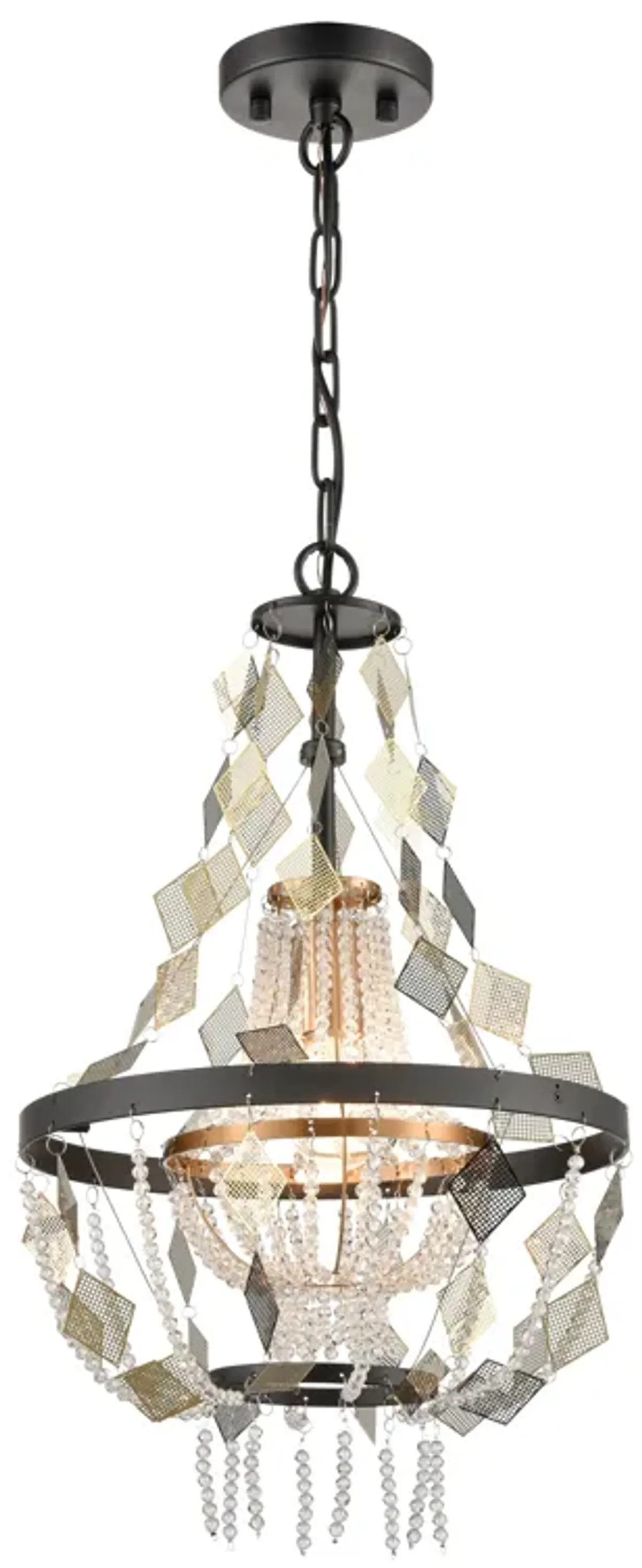 Selene 13" Wide 1-Light Chandelier