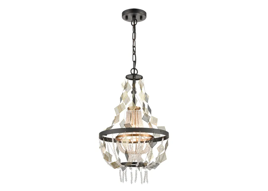 Selene 13" Wide 1-Light Chandelier