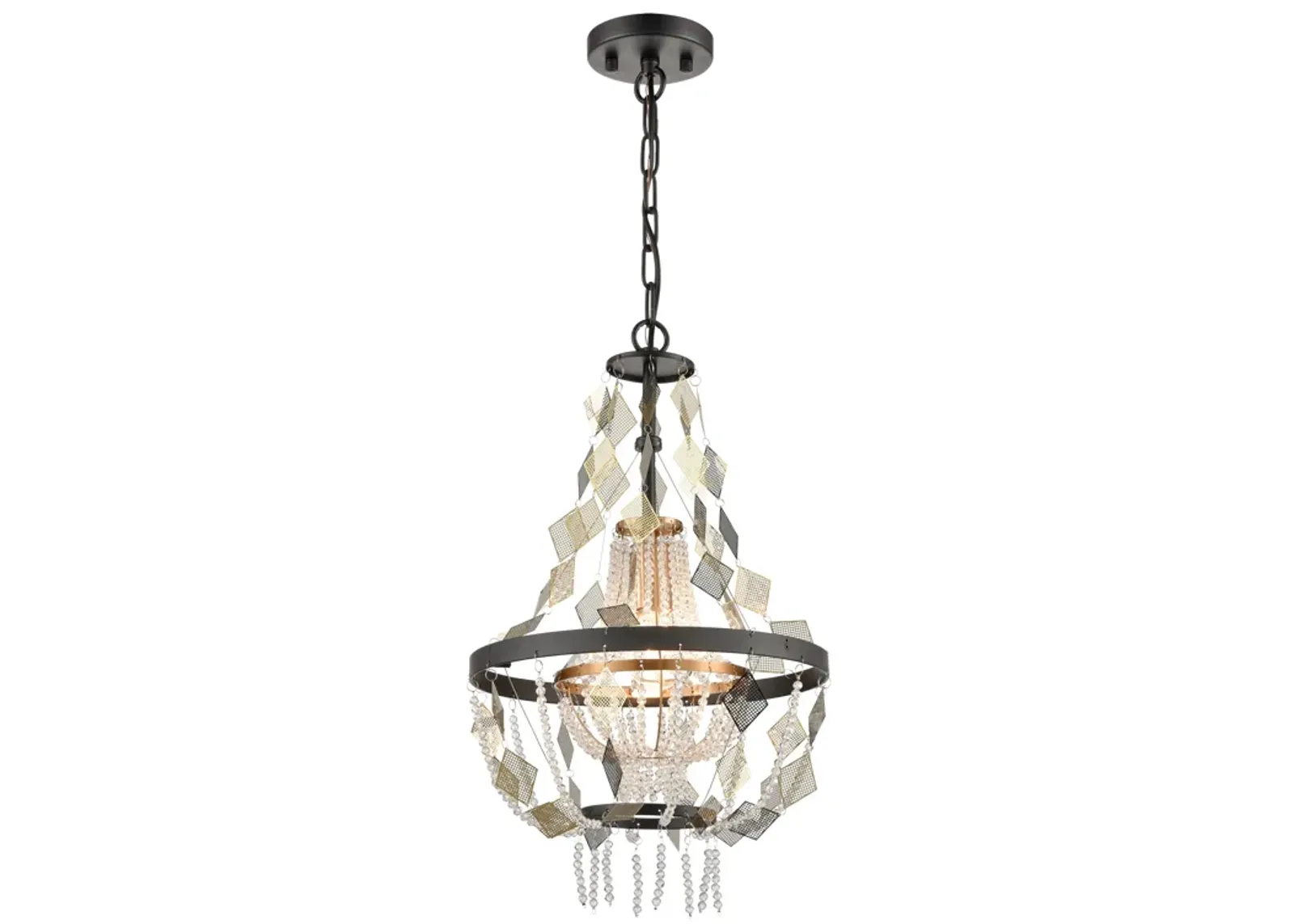 Selene 13" Wide 1-Light Chandelier