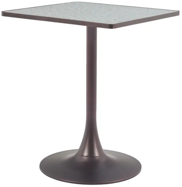 Spot Bistro Table Gray & Bronze