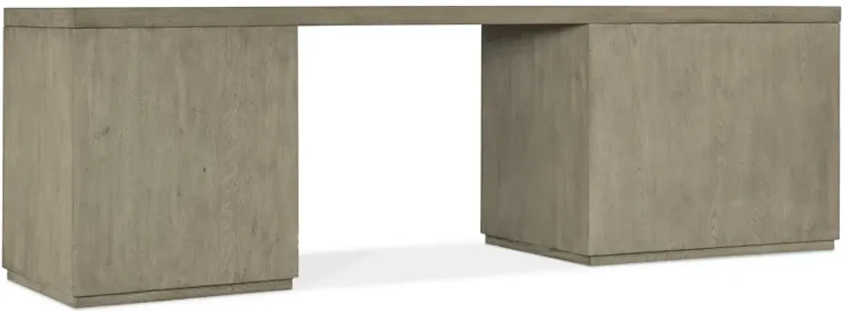 Linville Falls 96" Desk with Small File and Lateral File