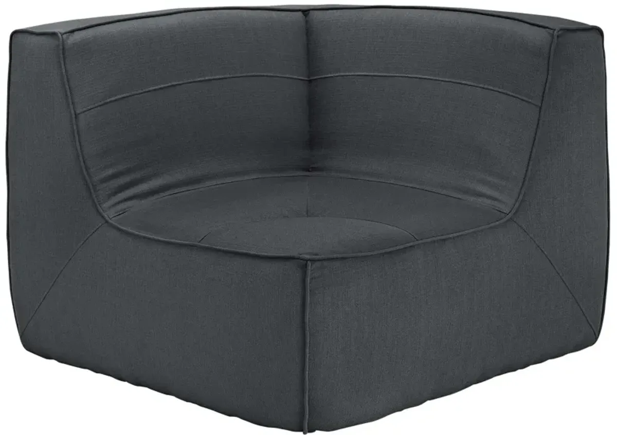 Align Upholstered Fabric Corner Sofa