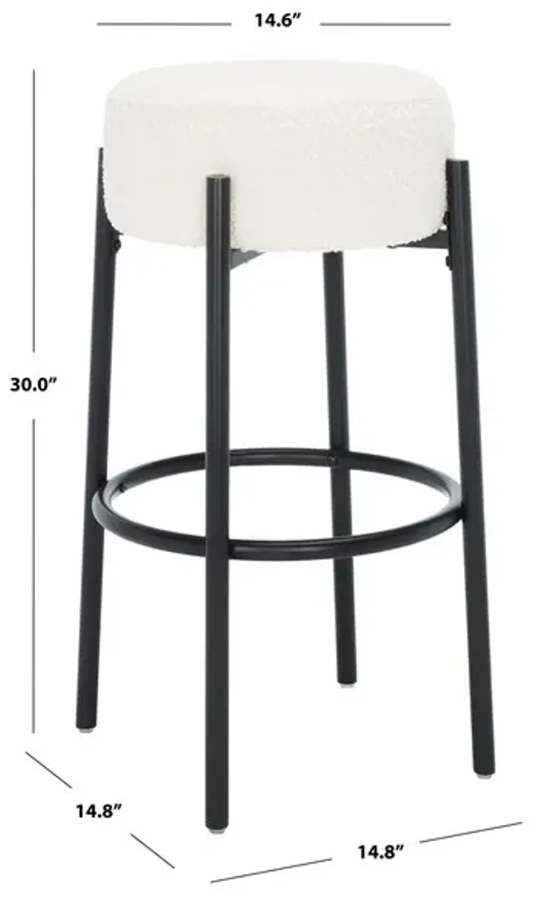 Paisleigh Metal Leg Barstool