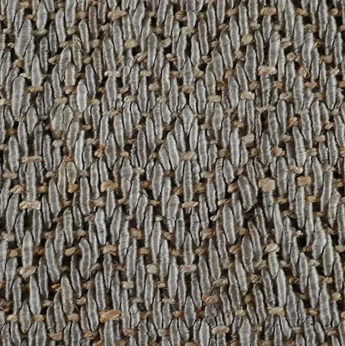 Coil Jute Natural/Silver 5x8