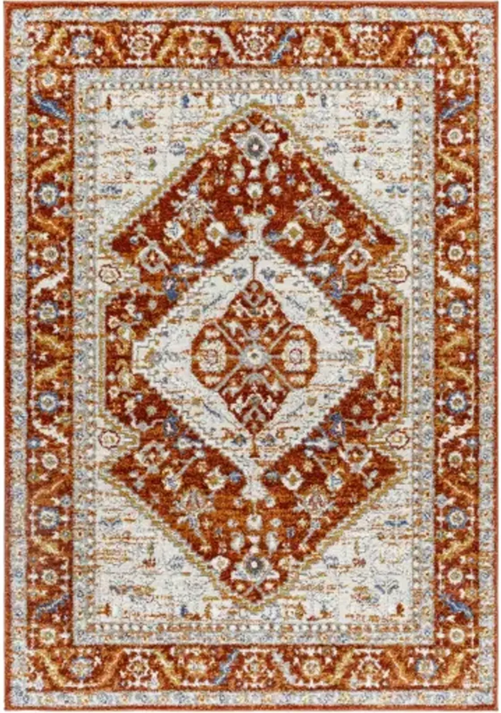 Liebe LBE-2302 7'10" x 10' Machine Woven Rug