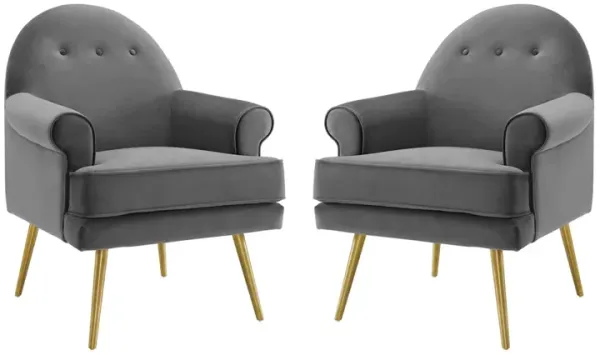 Revive Armchair Performance Velvet Set of 2