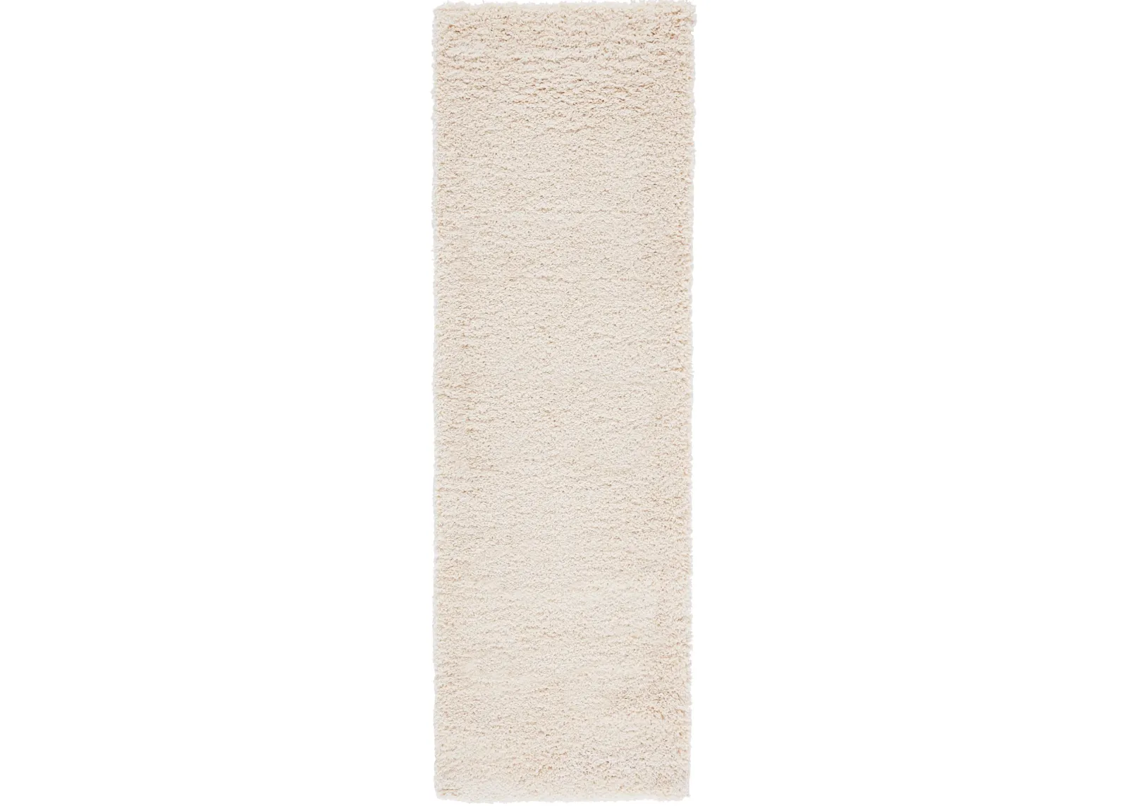 SANTA MONICA SHAG 725 IVORY 2'-3' x 9' Runner Rug