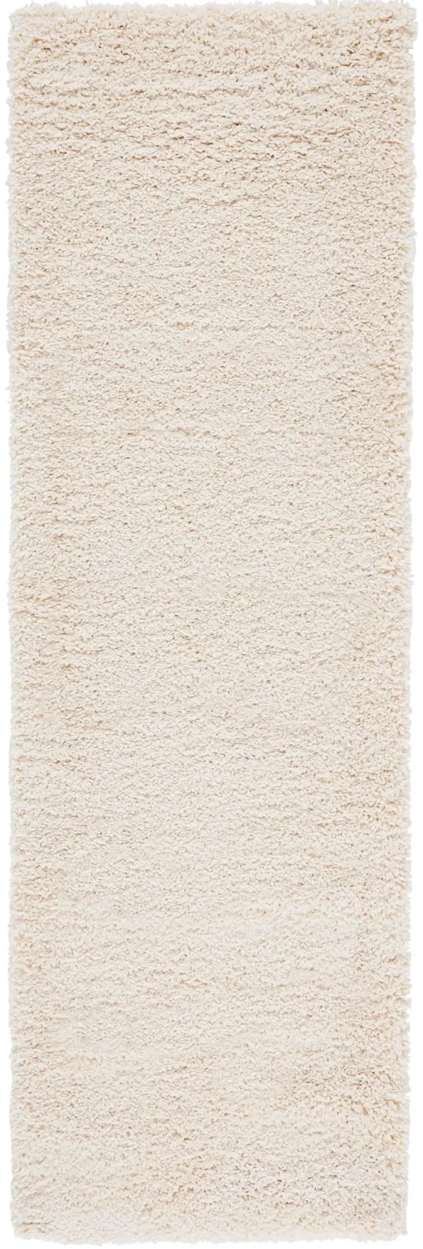 SANTA MONICA SHAG 725 IVORY 2'-3' x 9' Runner Rug