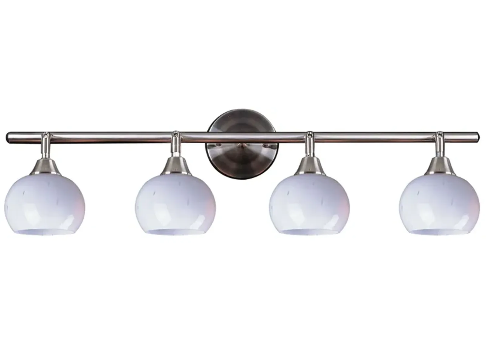 Mela 30'' Wide 4-Light Sconce - Simply White Glass