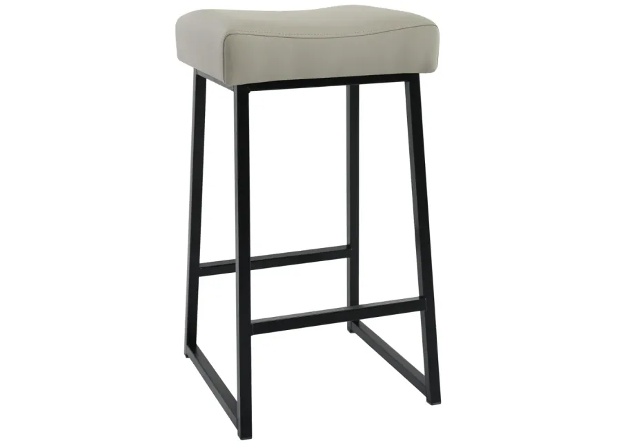 Amber 26" Counter Stool Stone (Set of 2)