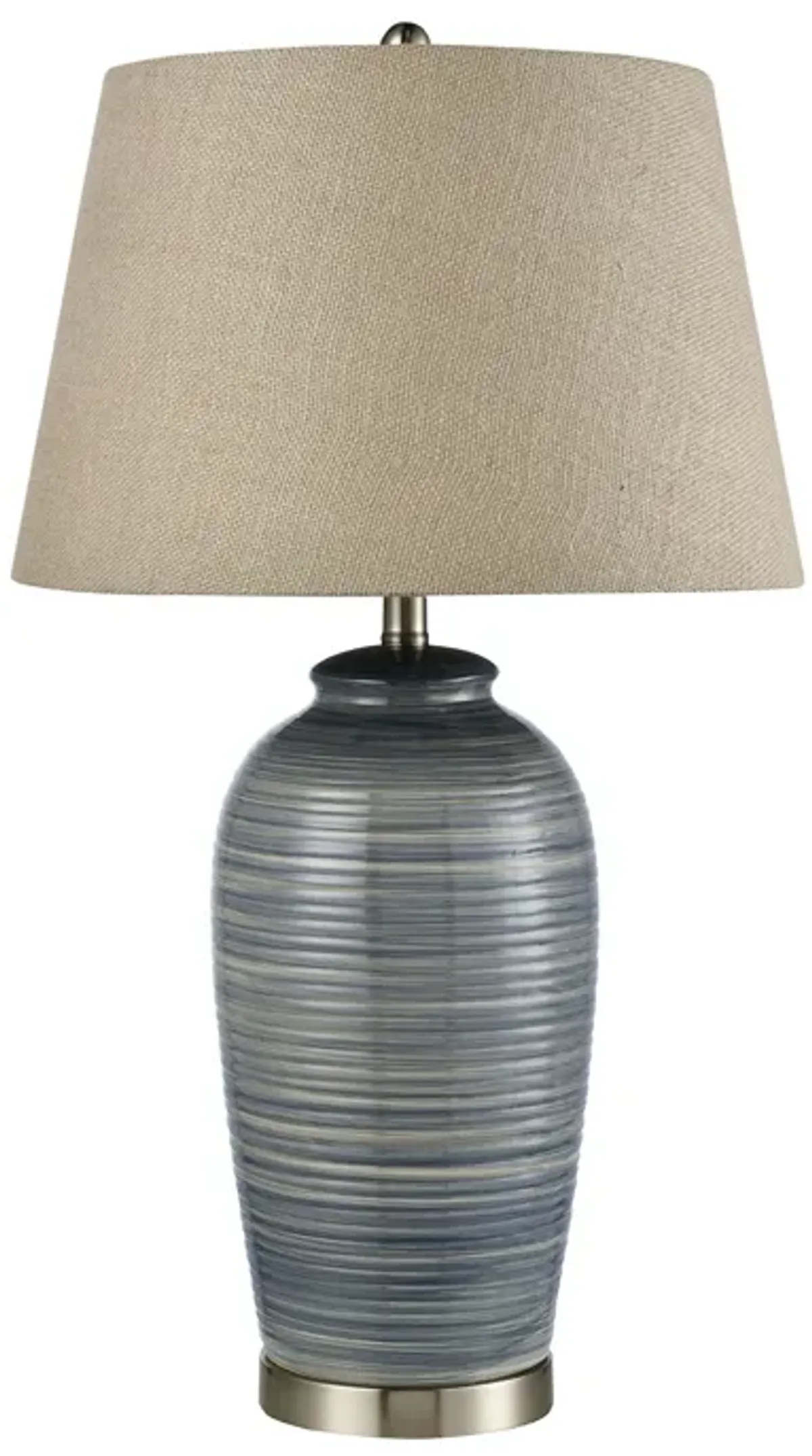 Monterey 30.5" High 1-Light Table Lamp - Blue