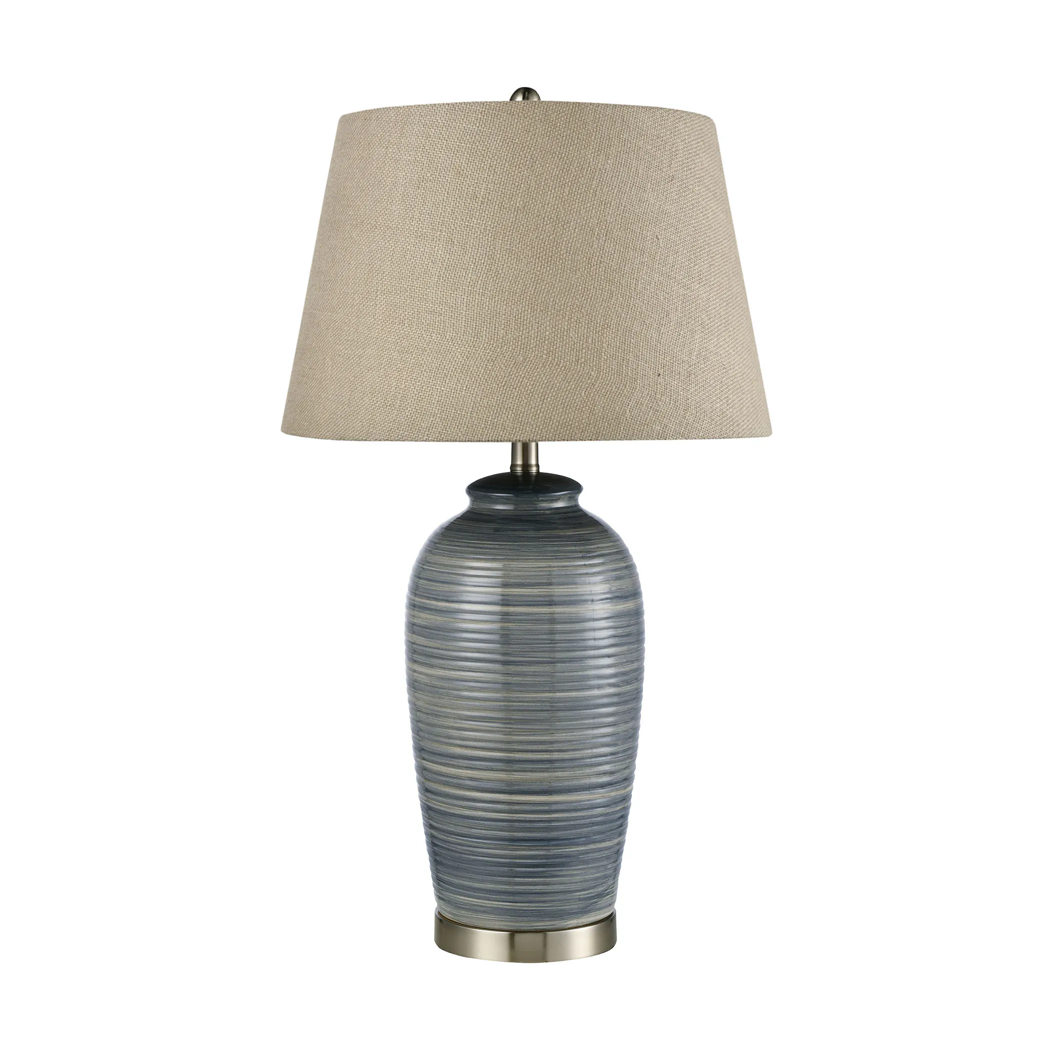 Monterey 30.5" High 1-Light Table Lamp - Blue