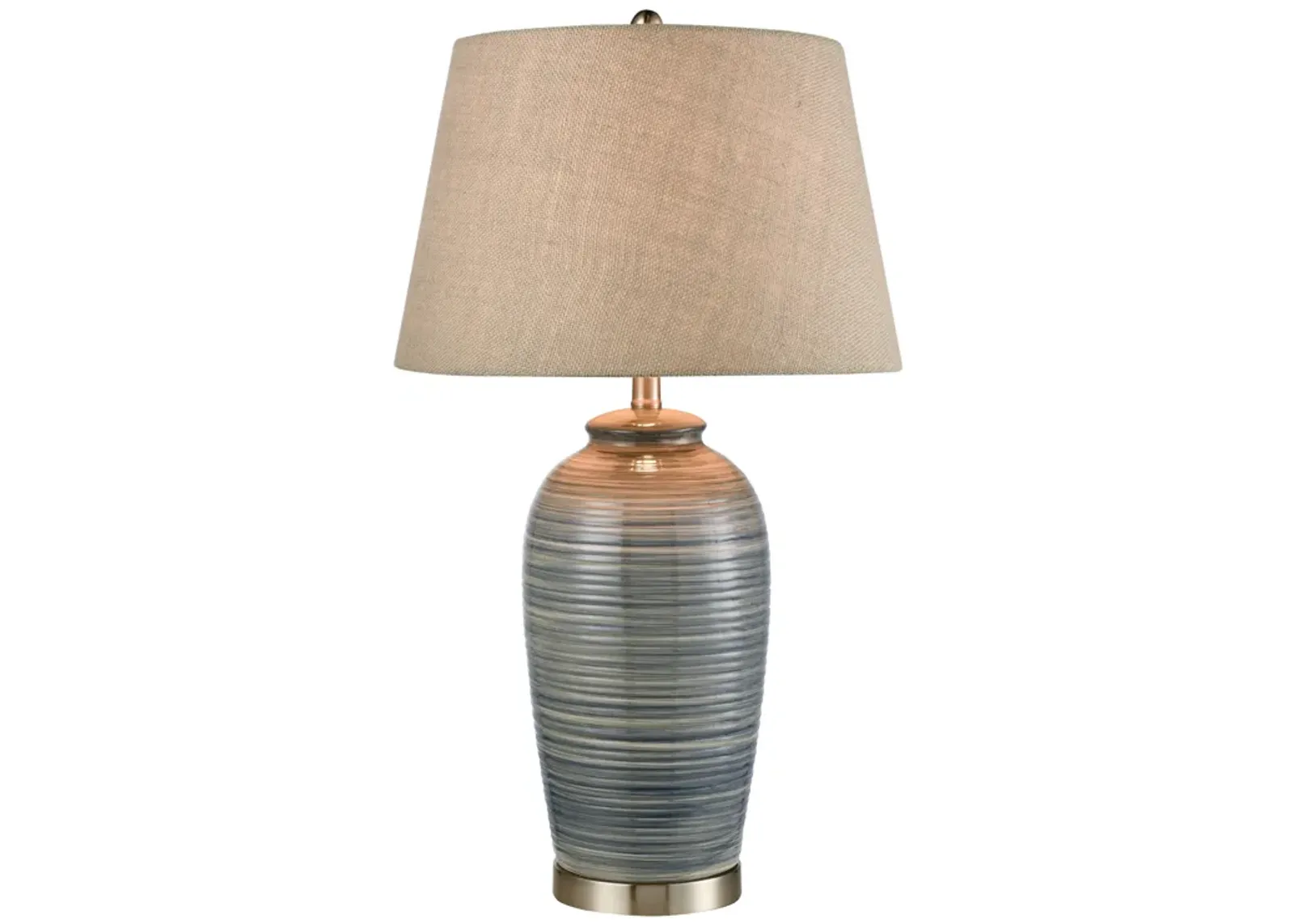 Monterey 30.5" High 1-Light Table Lamp - Blue