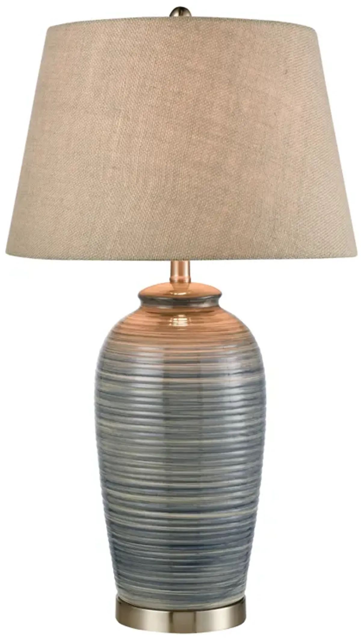 Monterey 30.5" High 1-Light Table Lamp - Blue