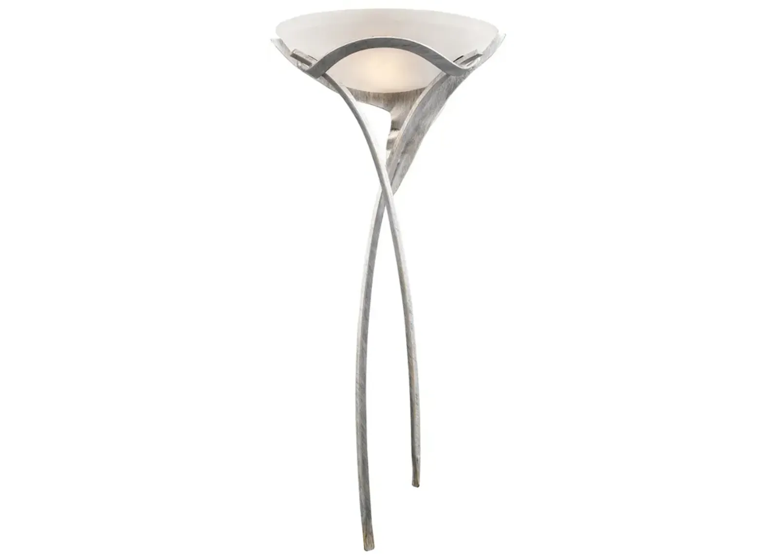 Aurora 38" High 1-Light Sconce - Tarnished Silver