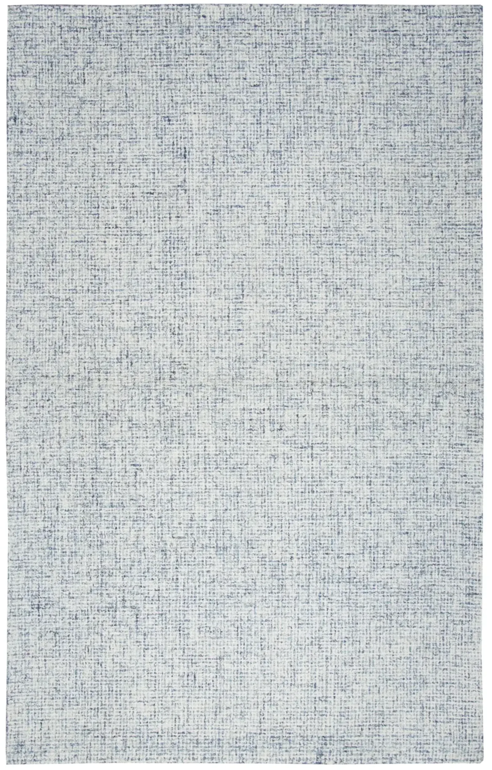 Brindleton Blue/Natural Tweed Wool 5' x 8' Rectangle Rug