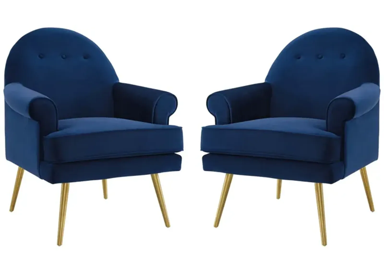 Revive Armchair Performance Velvet Set of 2