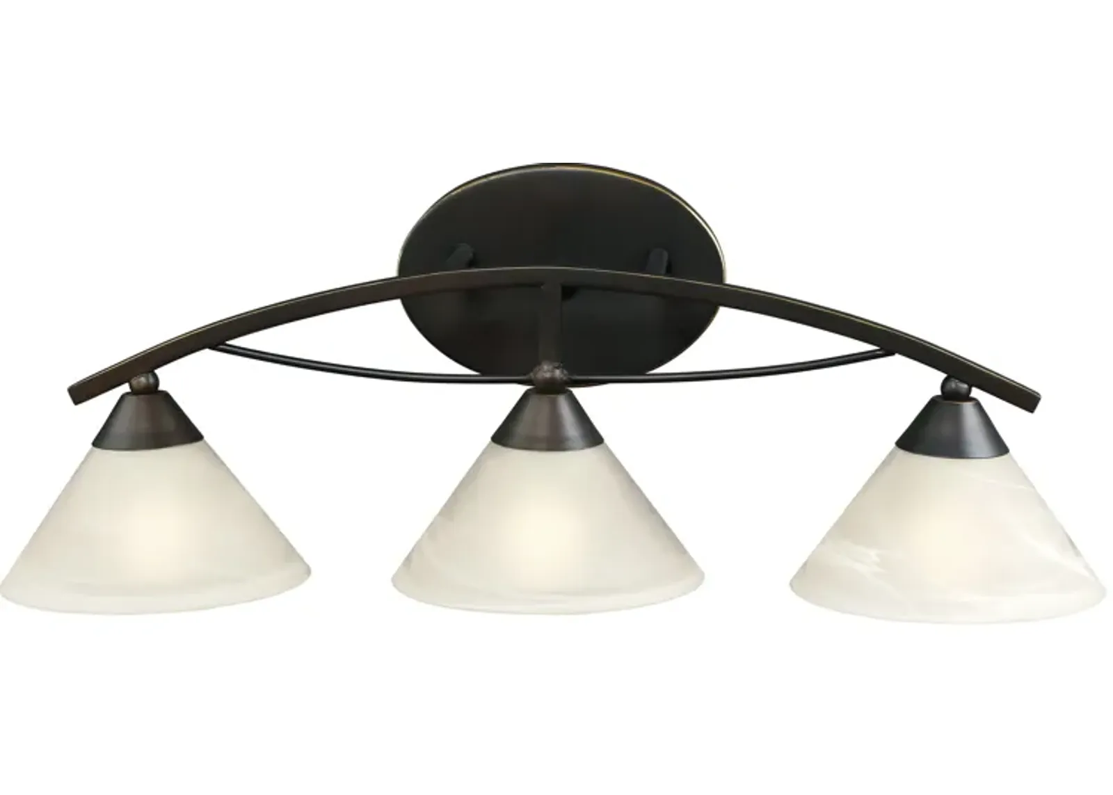 Elysburg 25" Wide 3-Light Vanity Light - Oil Rubbed Bronze