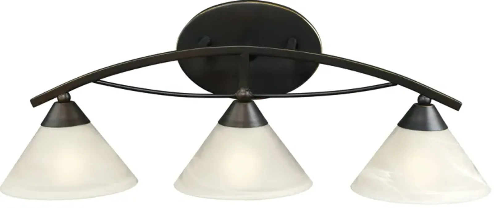 Elysburg 25" Wide 3-Light Vanity Light - Oil Rubbed Bronze