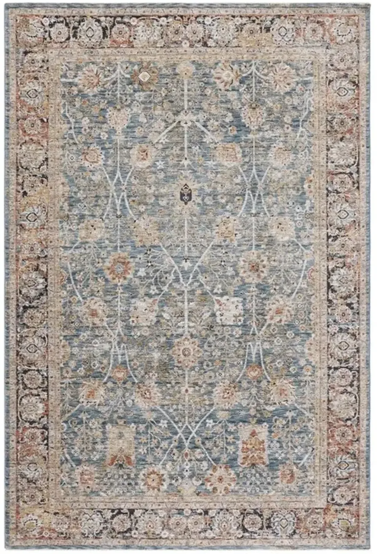 SILVERADO 112 Blue  4' X 6' Small Rectangle Rug