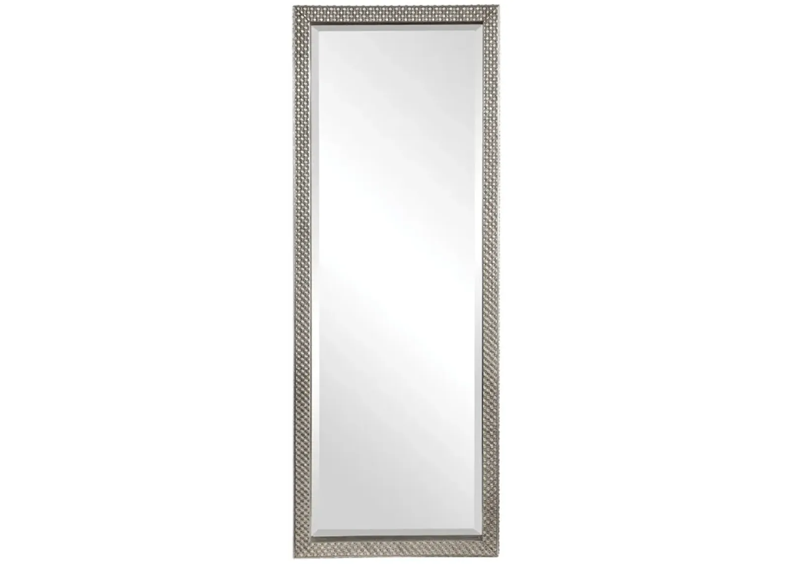 Cacelia Metallic Silver Mirror