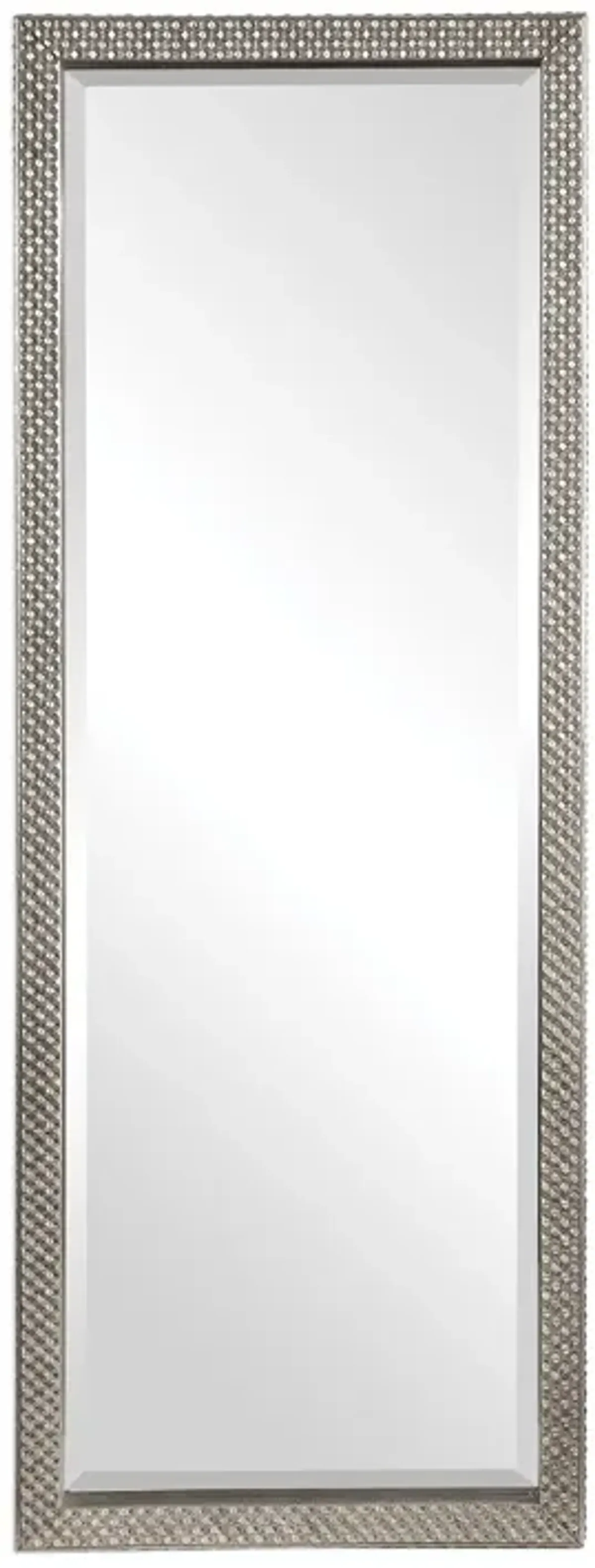 Cacelia Metallic Silver Mirror