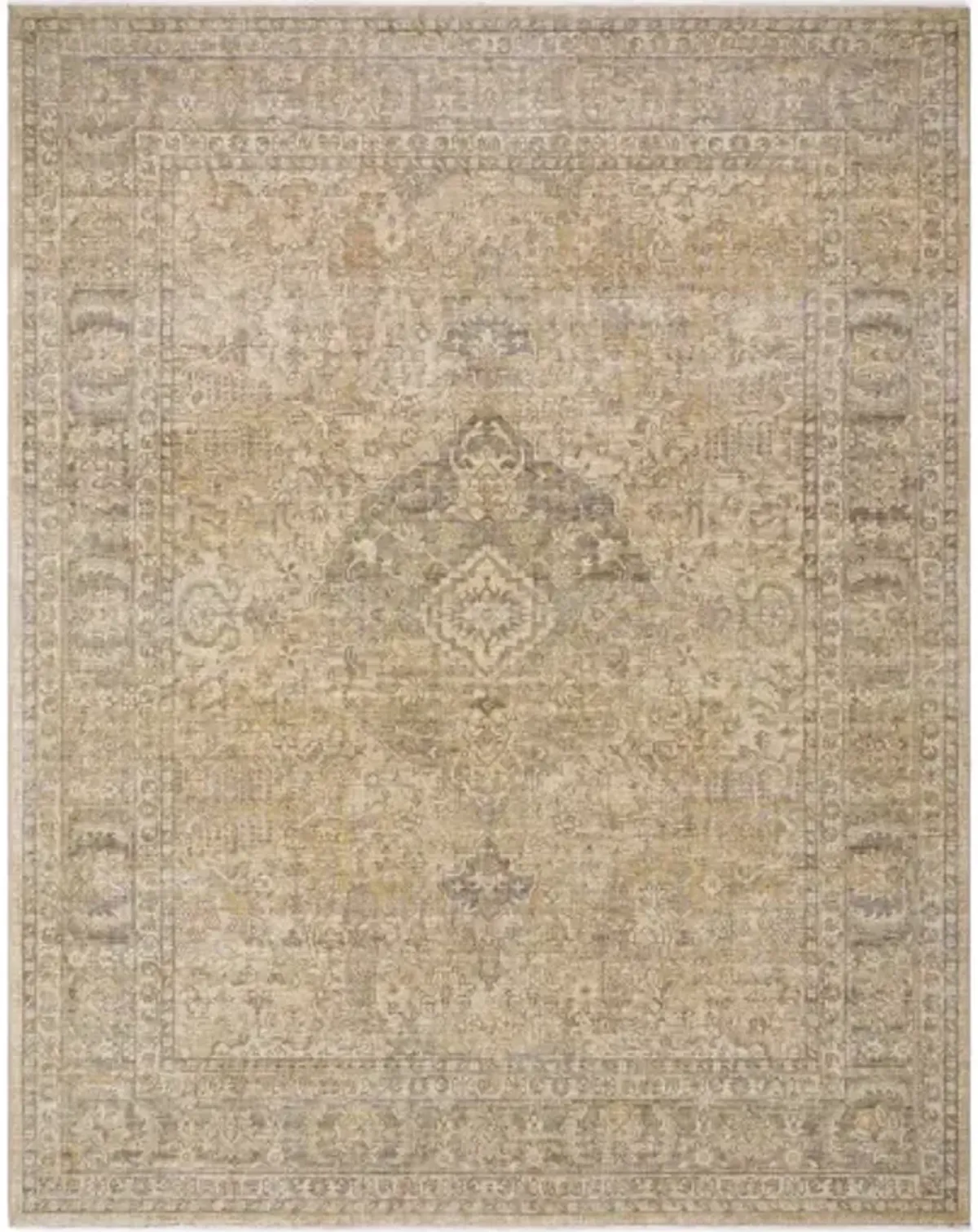 Renaissance BORI-2300 1'11" x 2'11" Machine Woven Rug