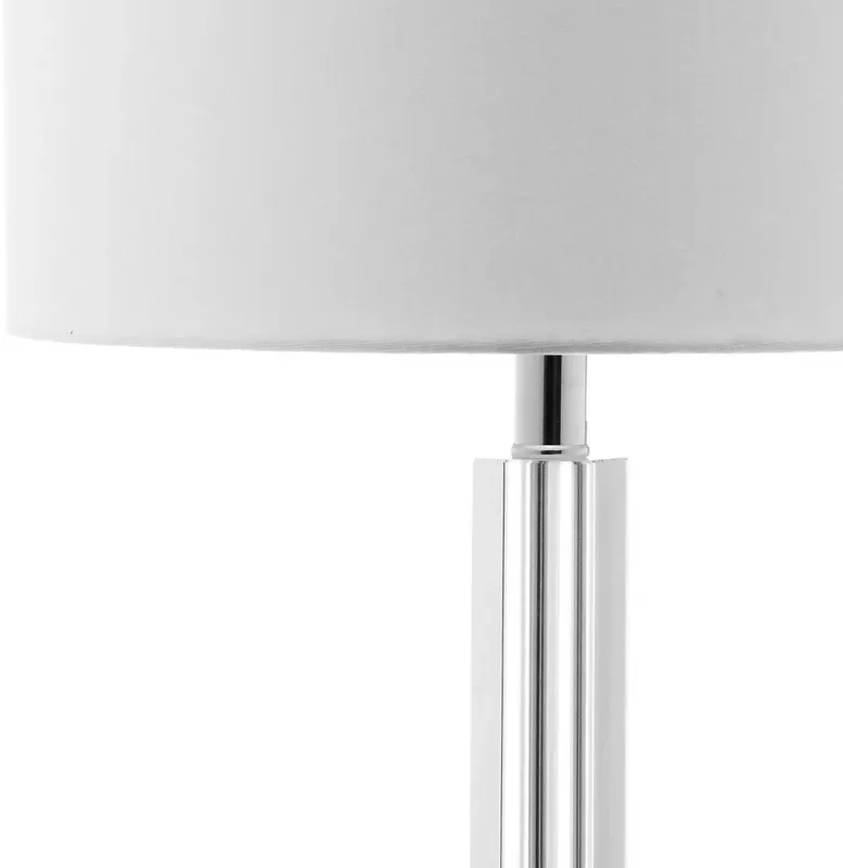 Tyrone 27-Inch H Crystal Column Lamp - Set of 2