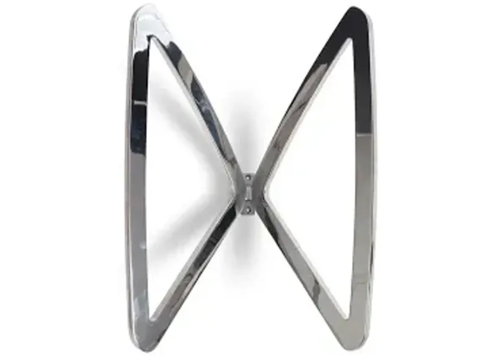 butterfly wall art, stainless steel