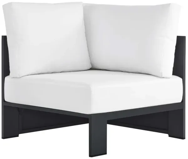 Tahoe Outdoor Patio Powder-Coated Aluminum Modular Corner Chair by Modway